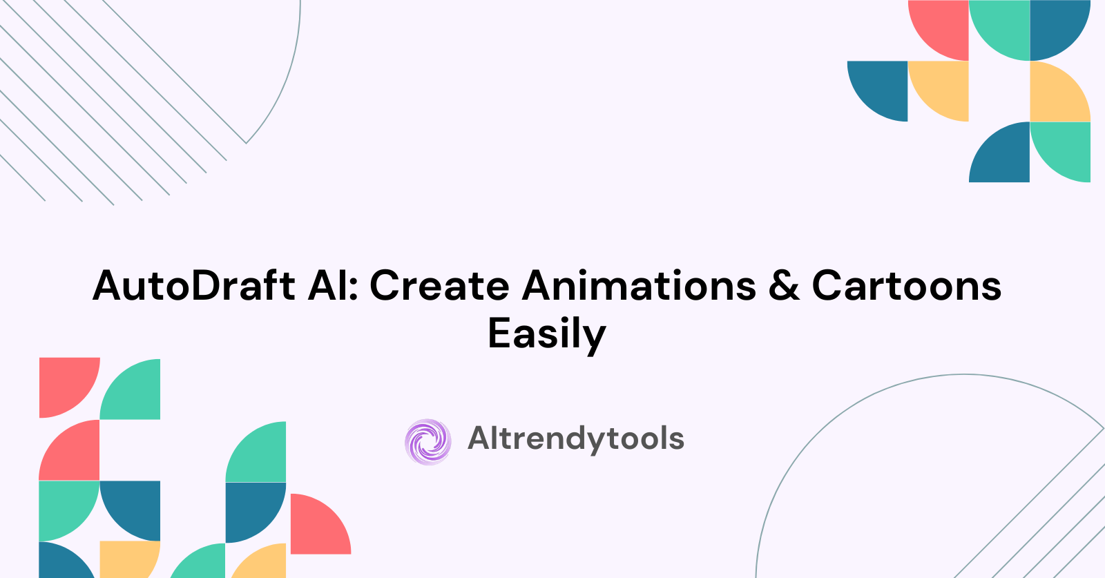 AutoDraft AI: Create Animations & Cartoons Easily - AItrendytools